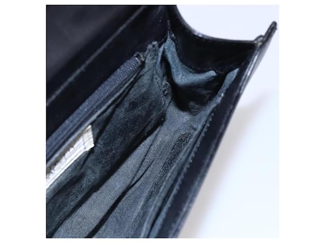 Borsa a mano GIVENCHY in pelle nera e oro Auth bs30417 Nero D'oro - vista 19