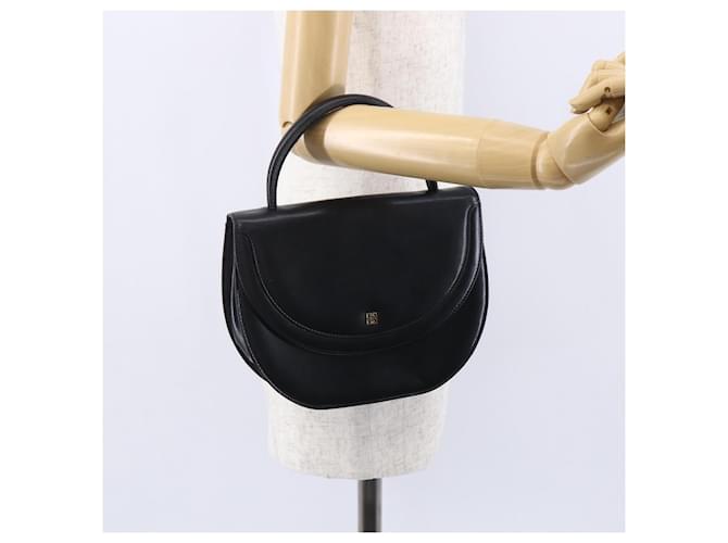 Borsa a mano GIVENCHY in pelle nera e oro Auth bs30417 Nero D'oro - vista 23