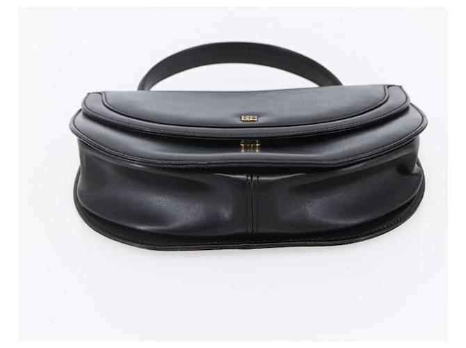 Borsa a mano GIVENCHY in pelle nera e oro Auth bs30417 Nero D'oro - vista 5