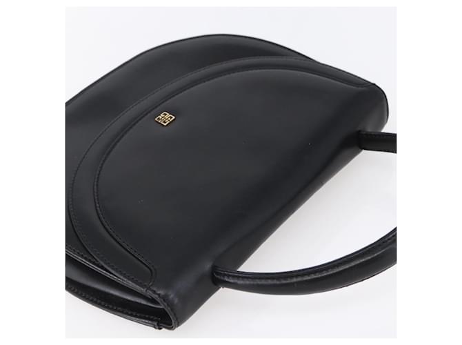 Borsa a mano GIVENCHY in pelle nera e oro Auth bs30417 Nero D'oro - vista 6