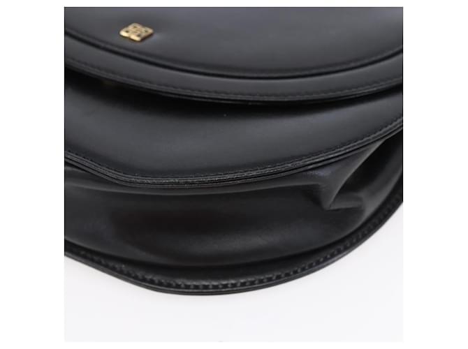 Borsa a mano GIVENCHY in pelle nera e oro Auth bs30417 Nero D'oro - vista 9