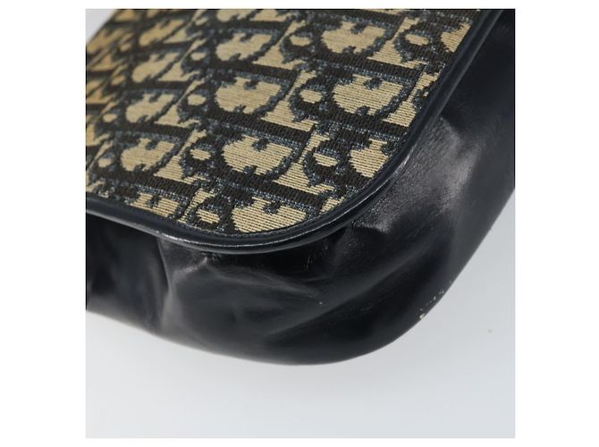 Borsa a Spalla in Tela Trotter Christian Dior Blu Auth 150069 Blu navy - vista 16