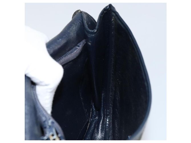 Borsa a Spalla in Tela Trotter Christian Dior Blu Auth 150069 Blu navy - vista 19