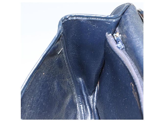 Borsa a Spalla in Tela Trotter Christian Dior Blu Auth 150069 Blu navy - vista 20
