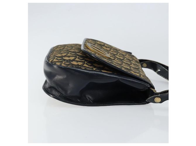 Borsa a Spalla in Tela Trotter Christian Dior Blu Auth 150069 Blu navy - vista 3