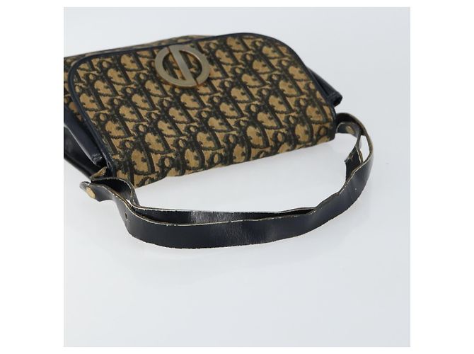 Borsa a Spalla in Tela Trotter Christian Dior Blu Auth 150069 Blu navy - vista 7