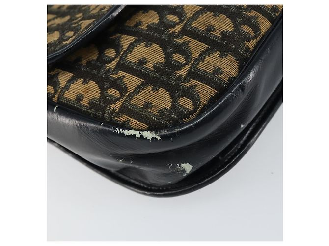 Borsa a Spalla in Tela Trotter Christian Dior Blu Auth 150069 Blu navy - vista 9