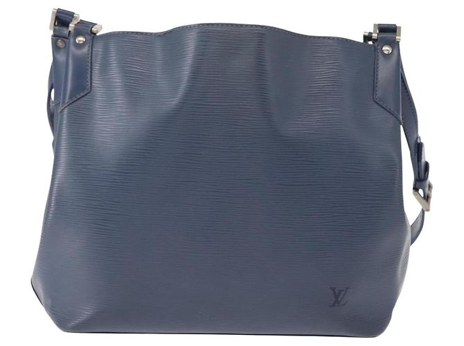 LOUIS VUITTON Borsa a Spalla Epi Mandala MM Myrtille M5889G LV Auth BA6696 Viola scuro - vista 13