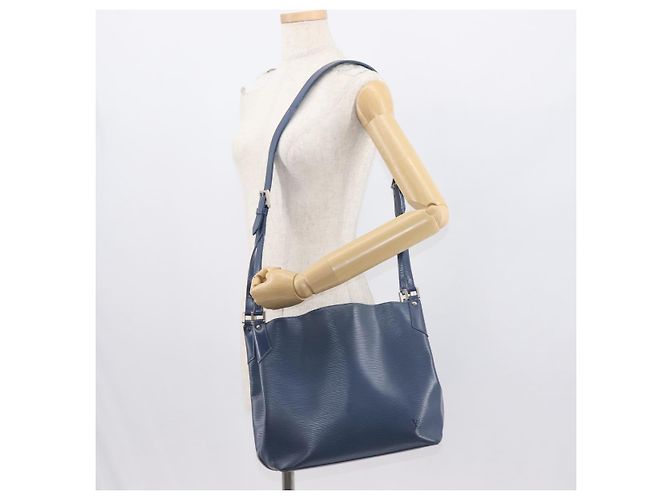 LOUIS VUITTON Borsa a Spalla Epi Mandala MM Myrtille M5889G LV Auth BA6696 Viola scuro - vista 25