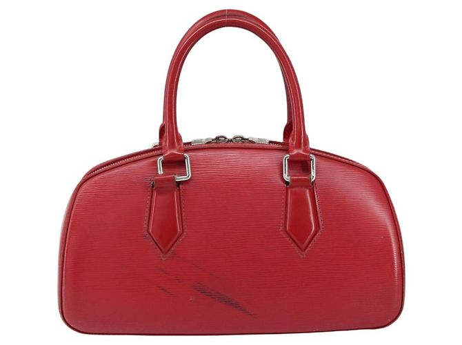 LOUIS VUITTON Borsa a mano Epi jasmine Rossa M52087 LV Auth 149994 Rosso - vista 13