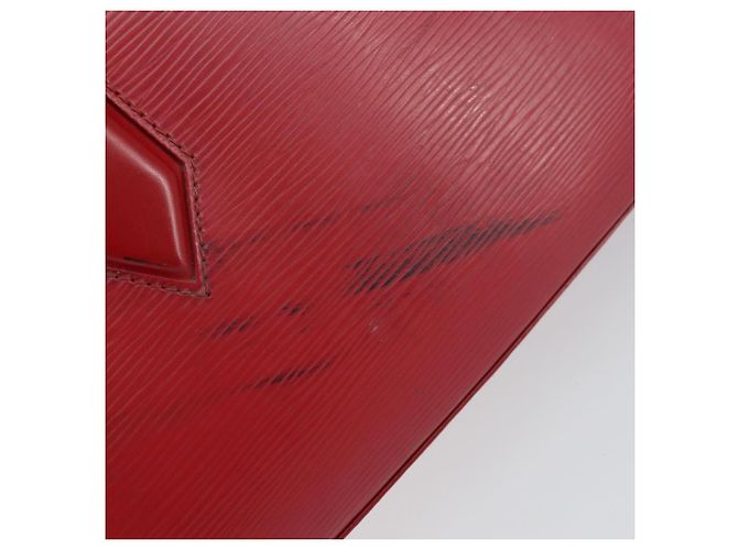 LOUIS VUITTON Borsa a mano Epi jasmine Rossa M52087 LV Auth 149994 Rosso - vista 8