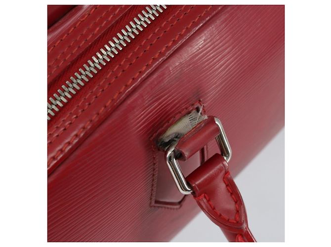LOUIS VUITTON Borsa a mano Epi jasmine Rossa M52087 LV Auth 149994 Rosso - vista 9