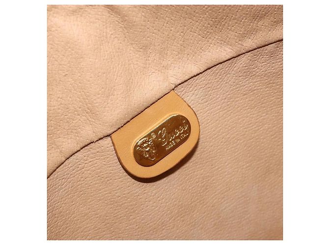 Gucci Borsa a Spalla Micro GG Supreme PVC Beige Oro 001 58 4001 Auth 149982 D'oro - vista 20