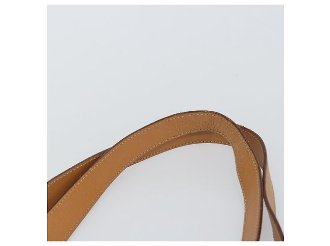 Céline Borsa a Spalla in Tela Macadam CELINE PVC Beige Oro Auth gh1092 D'oro - vista 14