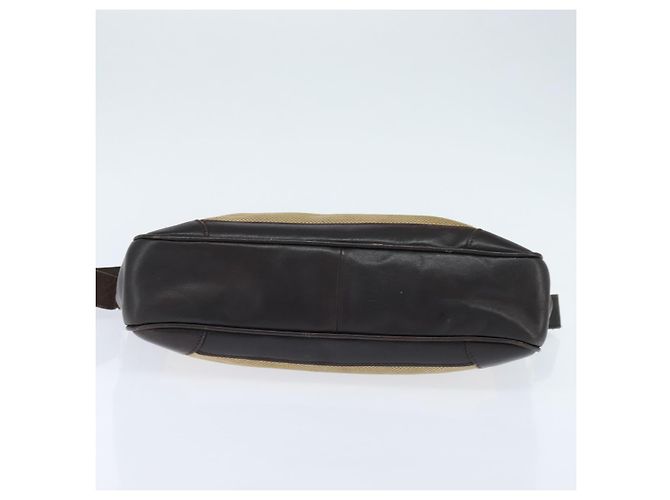 Céline Borsa a Spalla CELINE in Tela Beige Oro Auth 149192 D'oro - vista 5