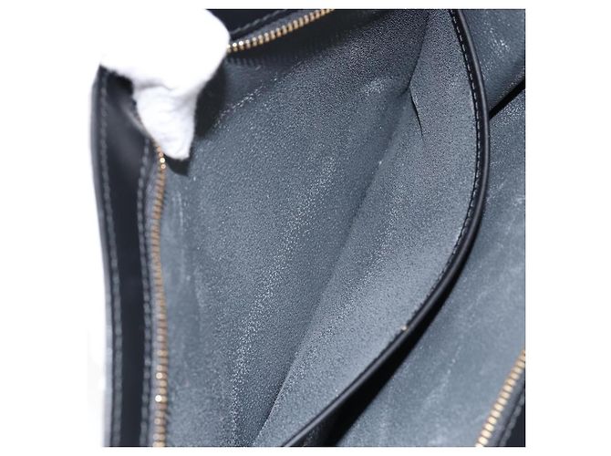 LOUIS VUITTON Pochette Crete Epi Nera M48402 LV Auth 150132 Nero - vista 11