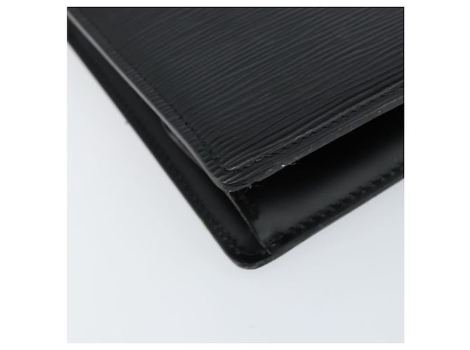 LOUIS VUITTON Pochette Crete Epi Nera M48402 LV Auth 150132 Nero - vista 14