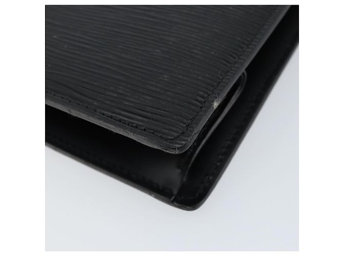 LOUIS VUITTON Pochette Crete Epi Nera M48402 LV Auth 150132 Nero - vista 15