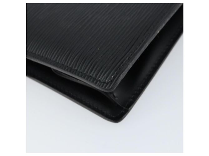 LOUIS VUITTON Pochette Crete Epi Nera M48402 LV Auth 150132 Nero - vista 16