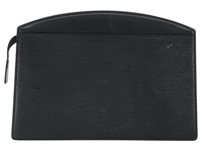LOUIS VUITTON Pochette Crete Epi Nera M48402 LV Auth 150132 Nero - vista 2