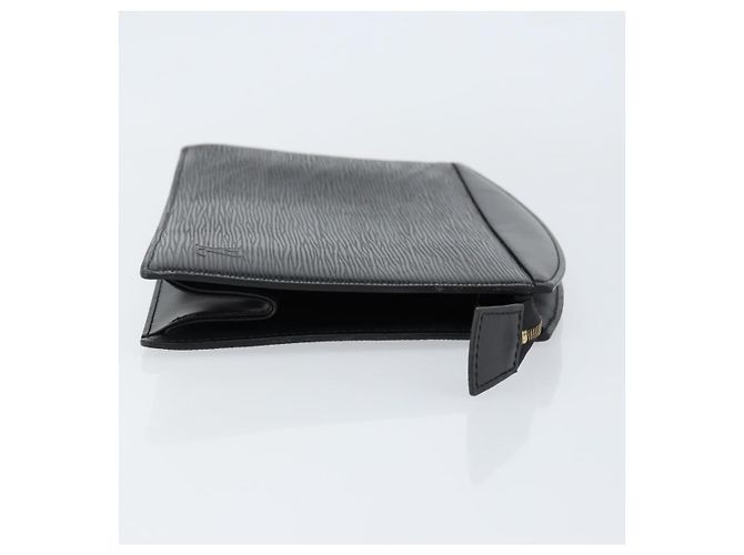 LOUIS VUITTON Pochette Crete Epi Nera M48402 LV Auth 150132 Nero - vista 3