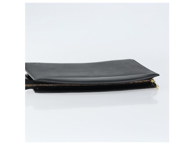 LOUIS VUITTON Pochette Crete Epi Nera M48402 LV Auth 150132 Nero - vista 5