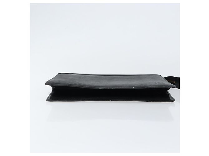 LOUIS VUITTON Pochette Crete Epi Nera M48402 LV Auth 150132 Nero - vista 6