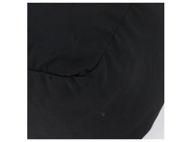 Borsa Boston GUCCI in nylon nero argento 012 0389 Auth bs29901 - vista 8