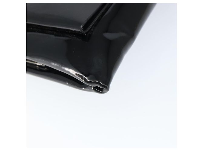Borsa a Spalla Salvatore Ferragamo Vala Smalto Nero Argento Auth 149147 - vista 15