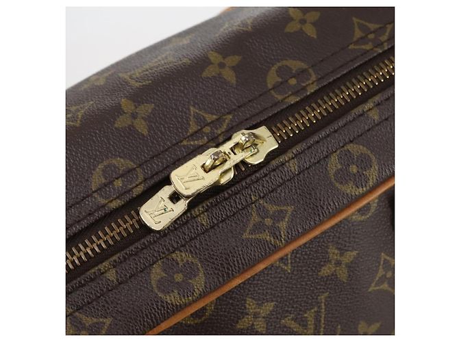 LOUIS VUITTON Borsa Boston Monogram Sirius 45 M41408 LV Auth 145743 Monogramma - vista 19