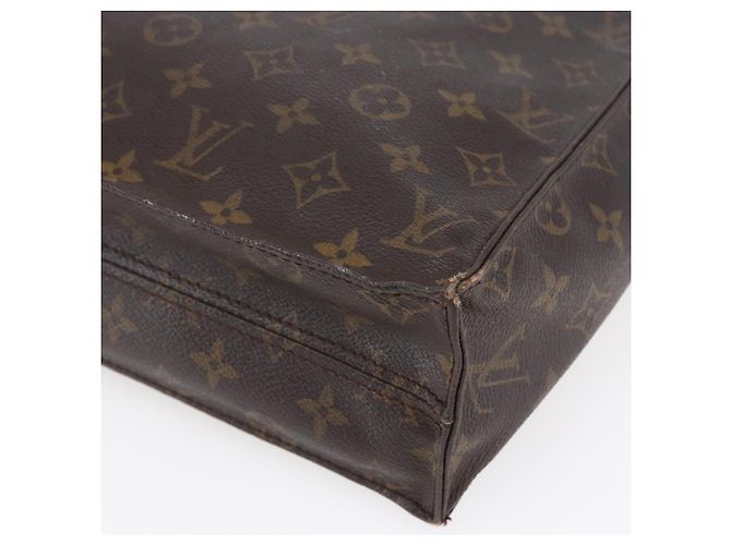 LOUIS VUITTON Borsa Sac Plat Monogram M51140 LV Auth BA7186 Monogramma - vista 15