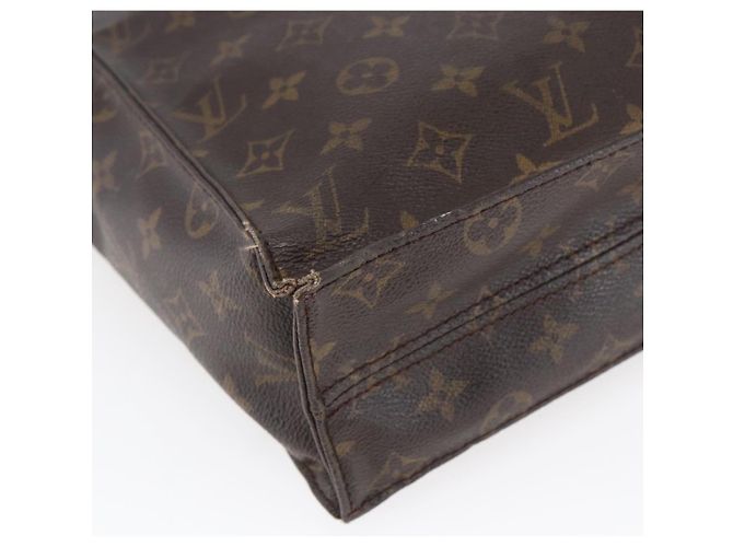 LOUIS VUITTON Borsa Sac Plat Monogram M51140 LV Auth BA7186 Monogramma - vista 16