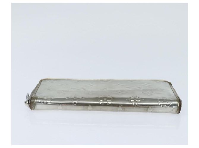 PORTefeuille Zippy Miroir Vertical Louis Vuitton Argent M80808 Authentique bs30443 Argenté - vue 4