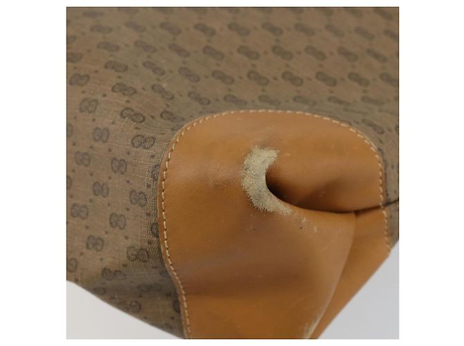 Bolso Sherry Line en PVC Beige Micro GG Supreme Web de GUCCI 002 904 0131 Auth gh1123 Dorado - vista 15