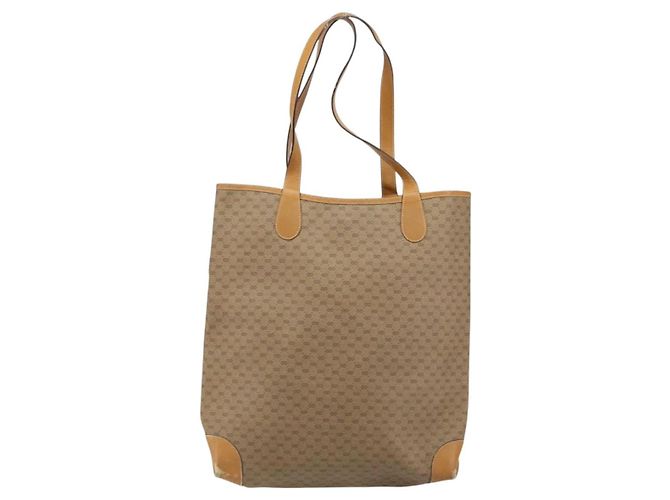 Bolso Sherry Line en PVC Beige Micro GG Supreme Web de GUCCI 002 904 0131 Auth gh1123 Dorado - vista 2