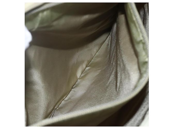 Borsa Tote PRADA Nylon Beige Argento Auth 151519 - vista 22