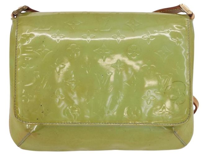 LOUIS VUITTON Borsa Thompson Street Monogram Vernis Blu Baby M91009 Auth bs31550 Blu chiaro - vista 13