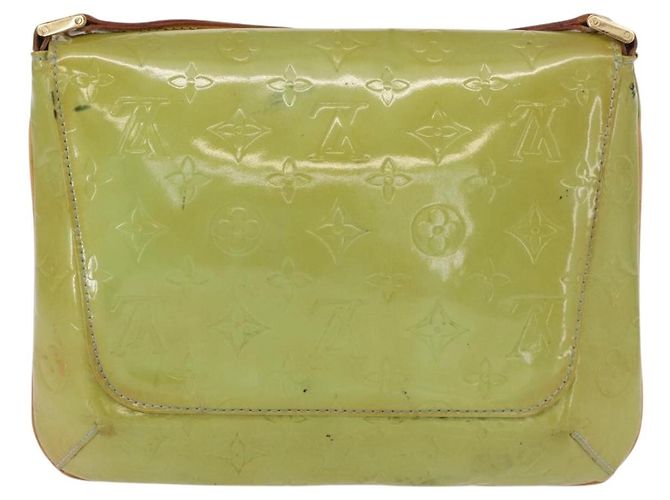 LOUIS VUITTON Borsa Thompson Street Monogram Vernis Blu Baby M91009 Auth bs31550 Blu chiaro - vista 2