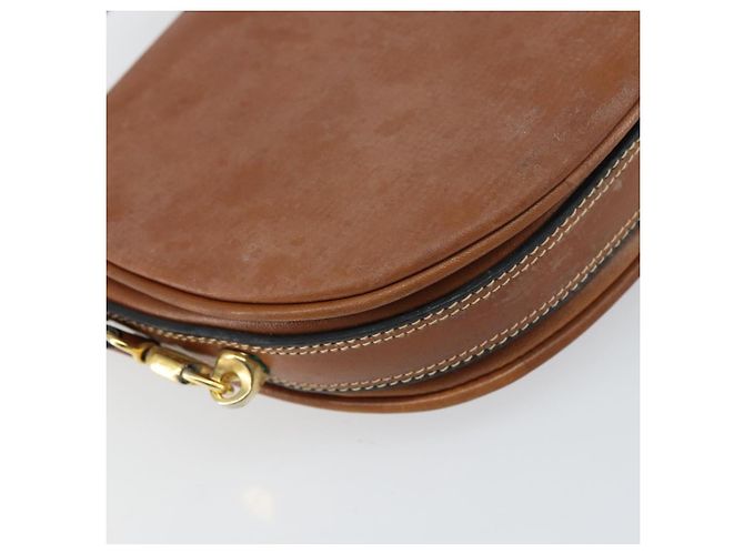 BALLY Borsa a Spalla in Pelle Marrone Oro Auth 157101 D'oro - vista 13