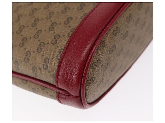Borsa di collaborazione GUCCI Micro GG Supreme Doraemon in PVC beige 647801 Auth 146566SM - vista 12