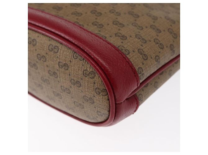 Borsa di collaborazione GUCCI Micro GG Supreme Doraemon in PVC beige 647801 Auth 146566SM - vista 13