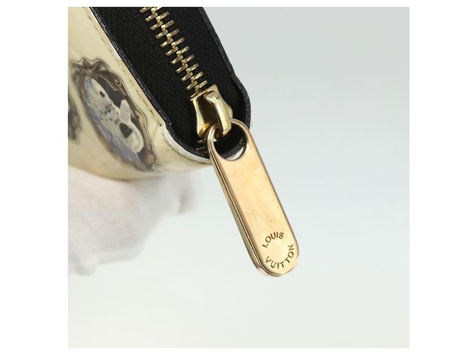 LOUIS VUITTON Monogram Vernis Nicolas Ghesquière Zippy Geldbörse M50370 Auth 143037 - Ansicht 12