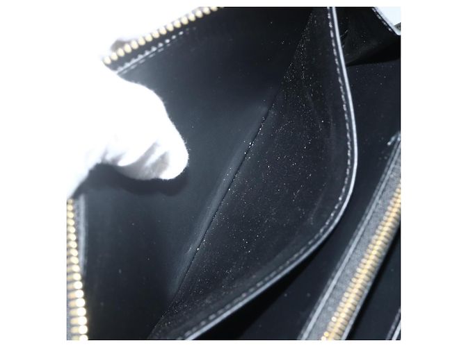 LOUIS VUITTON Monogram Vernis Nicolas Ghesquière Zippy Geldbörse M50370 Auth 143037 - Ansicht 15