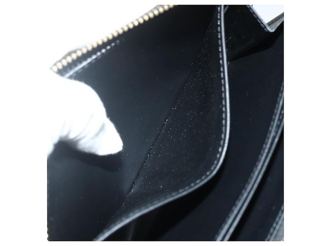 LOUIS VUITTON Monogram Vernis Nicolas Ghesquière Zippy Geldbörse M50370 Auth 143037 - Ansicht 21