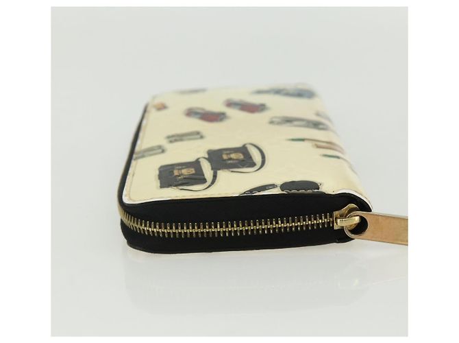 LOUIS VUITTON Monogram Vernis Nicolas Ghesquière Zippy Geldbörse M50370 Auth 143037 - Ansicht 4