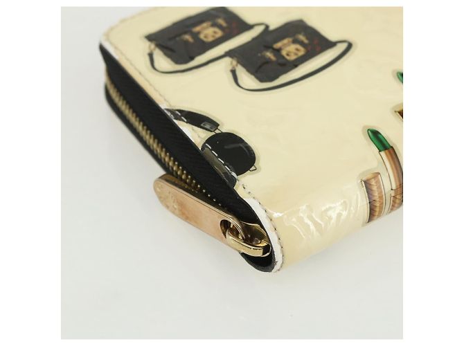 LOUIS VUITTON Monogram Vernis Nicolas Ghesquière Zippy Geldbörse M50370 Auth 143037 - Ansicht 9