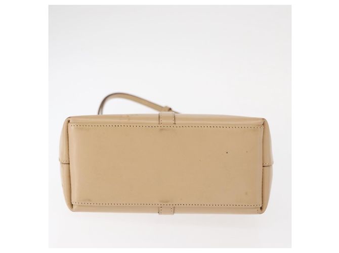 Borsa a Spalla GUCCI Jackie in Pelle Beige Argento 001 3875 Auth 151720 - vista 10
