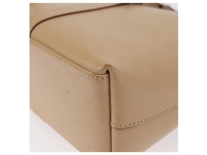 Borsa a Spalla GUCCI Jackie in Pelle Beige Argento 001 3875 Auth 151720 - vista 12