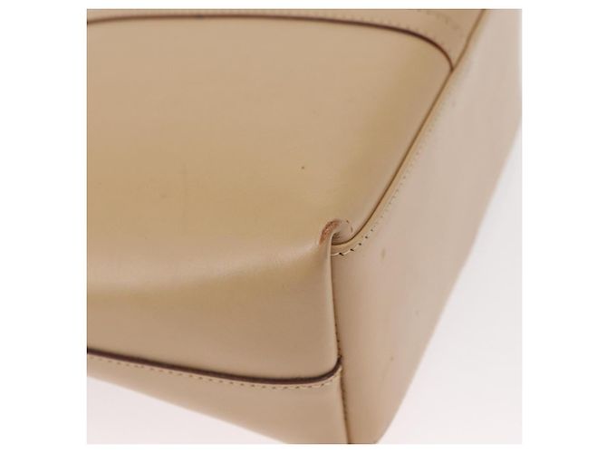 Borsa a Spalla GUCCI Jackie in Pelle Beige Argento 001 3875 Auth 151720 - vista 13