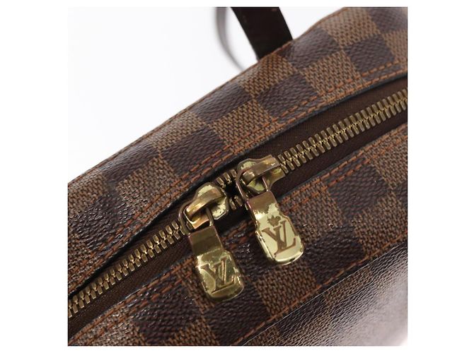 LOUIS VUITTON Borsa a Mano Spontini Damier Ebene SPO 2way M47500 LV Auth 155011 - vista 17
